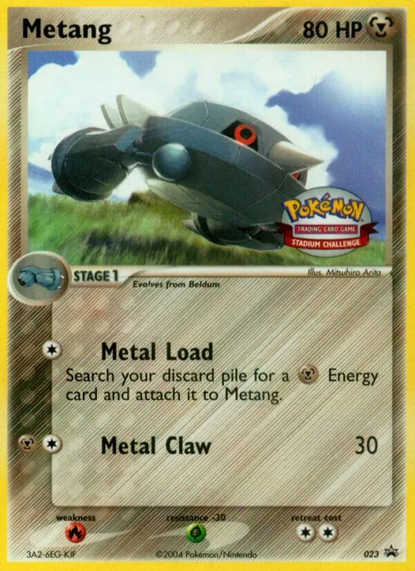 Carta Metang dell'espansione Nintendo Black Star Promos, numero 23/40