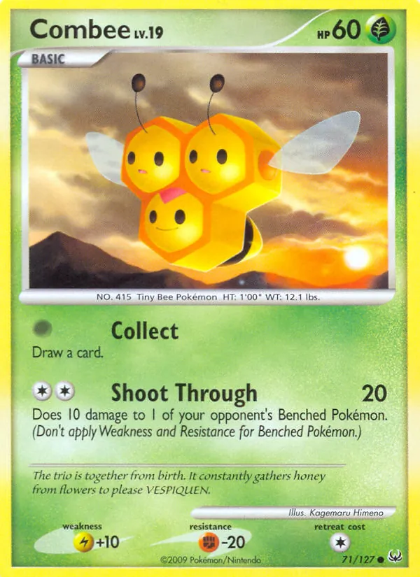 Kaart Combee uit Platinum, nummer 71/127