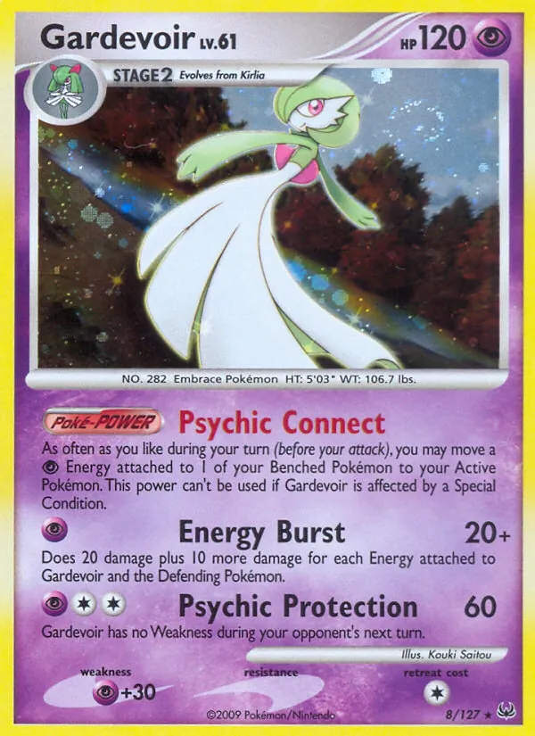Kaart Gardevoir uit Platinum, nummer 8/127