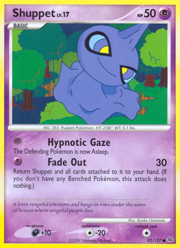 Kartu Shuppet dari Platinum, nomor 92/127