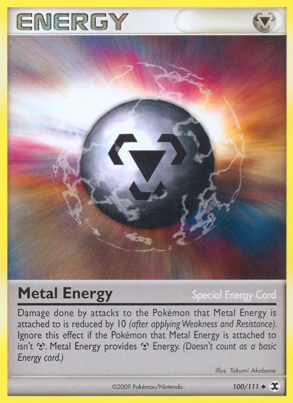 Kaart Metal Energy uit Rising Rivals, nummer 100/111