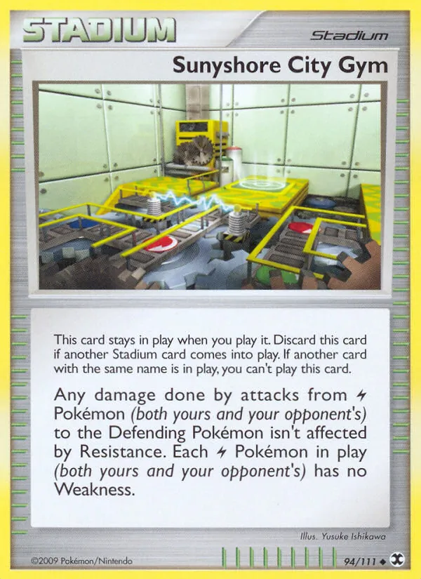 Kartu Sunyshore City Gym dari Rising Rivals, nomor 94/111