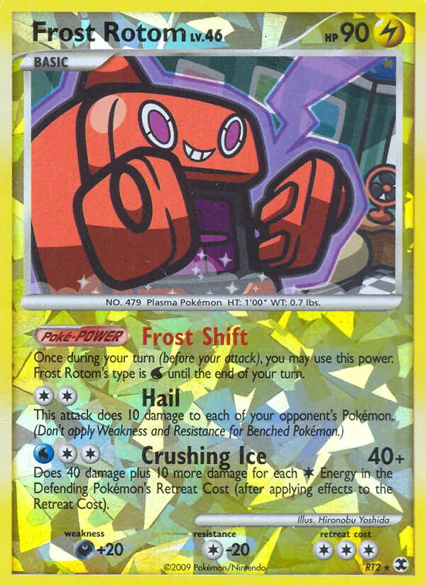Frost Rotom card from Rising Rivals, number RT2/111
