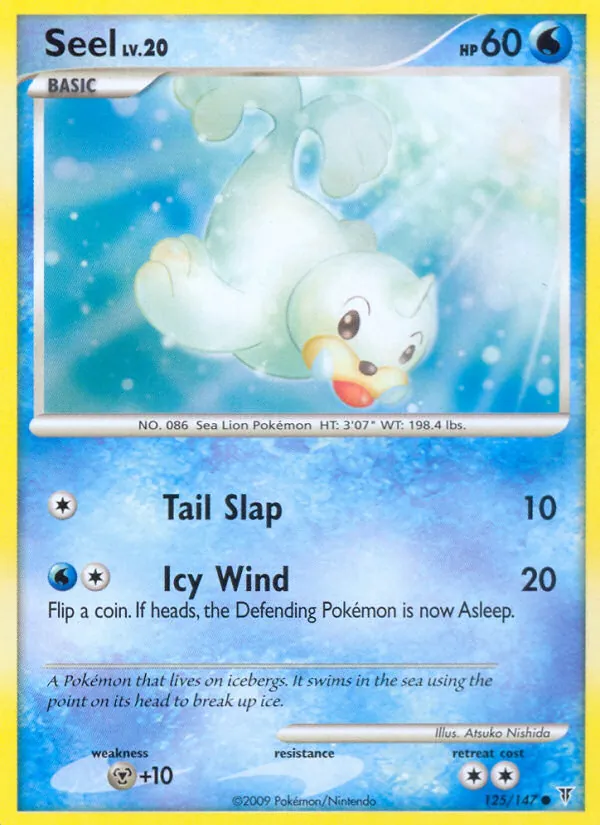 Seel card from Supreme Victors, number 125/147