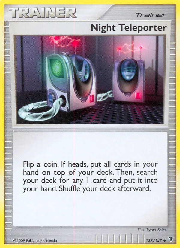 Night Teleporter card from Supreme Victors, number 138/147