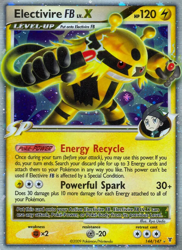 Electivire FB LV.X card from Supreme Victors, number 144/147