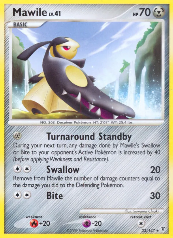 Mawile card from Supreme Victors, number 33/147