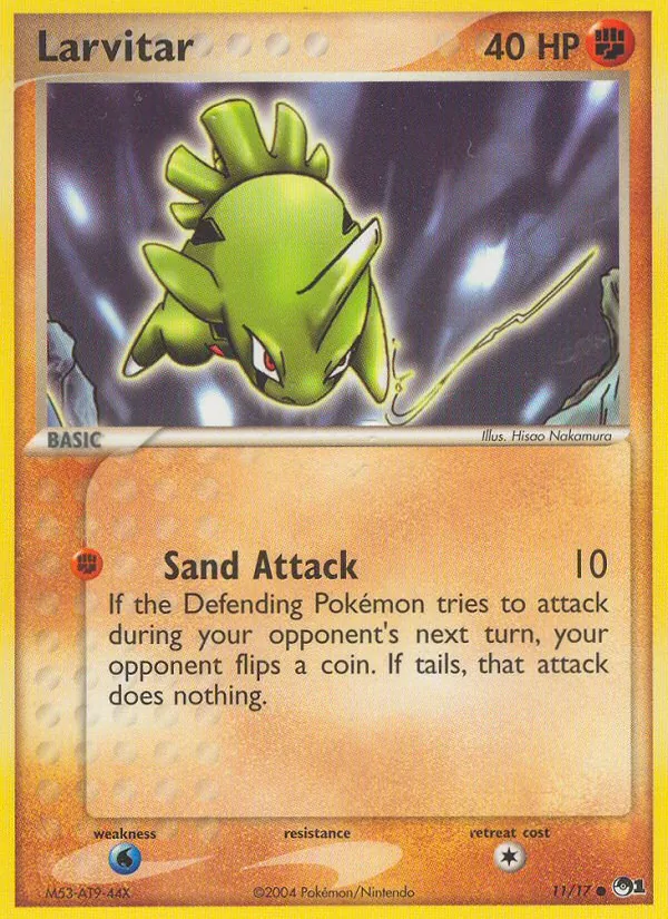 Kartu Larvitar dari POP Series 1, nomor 11/17