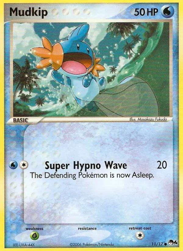 Mudkip card from POP Series 4, number 11/17