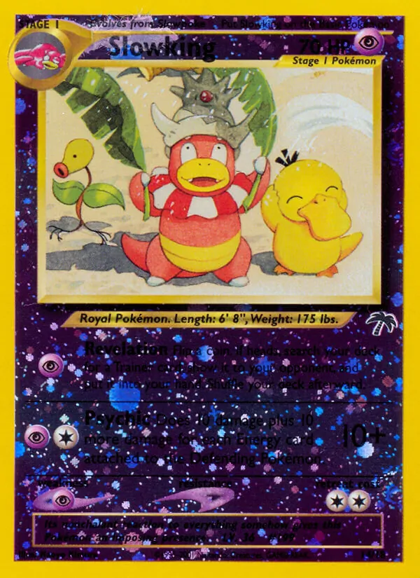 Slowking card from Southern Islands, number 14/18