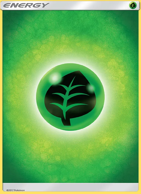 Kaart Grass Energy uit Sun & Moon, nummer 164/149