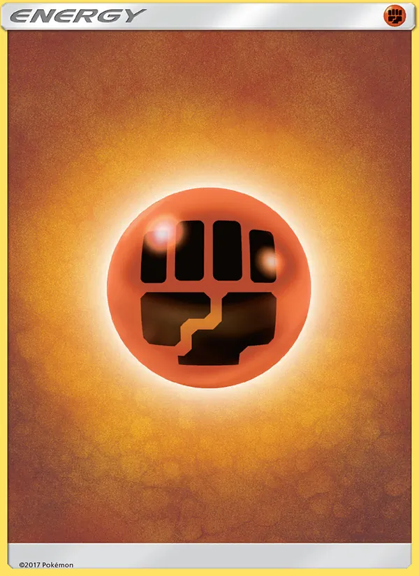 Kartu Fighting Energy dari Sun & Moon, nomor 169/149