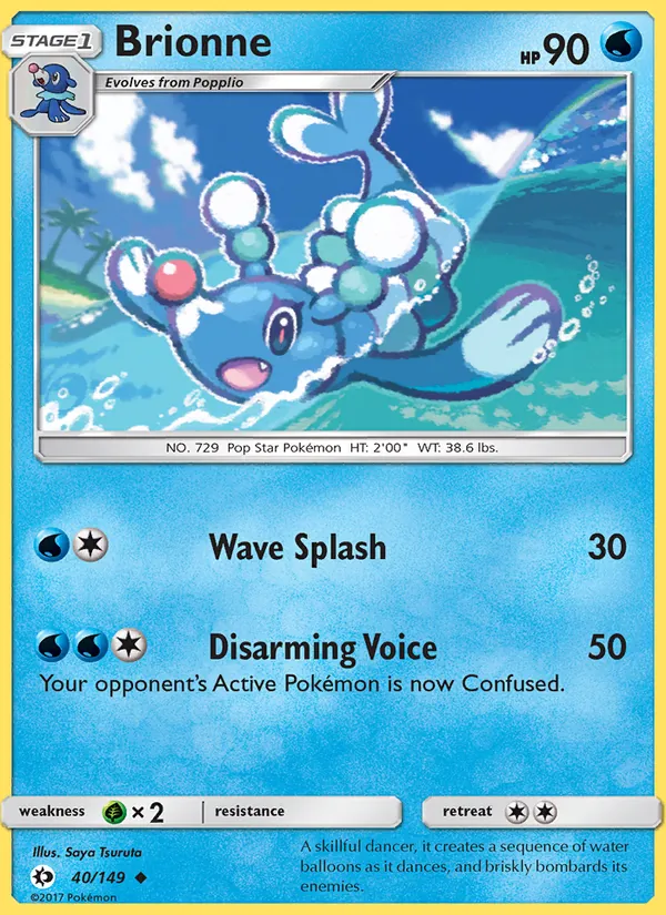 Kartu Brionne dari Sun & Moon, nomor 40/149