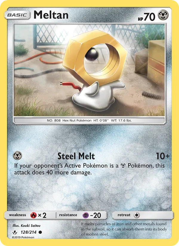 Kartu Meltan dari Unbroken Bonds, nomor 128/214
