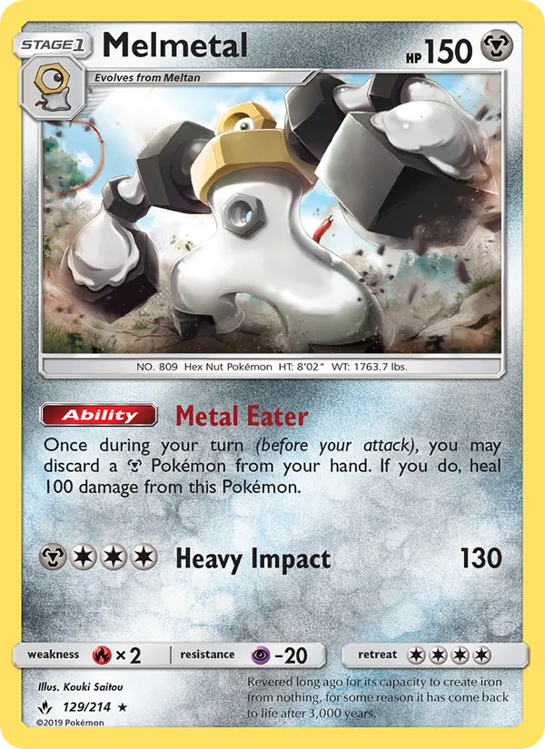 Kartu Melmetal dari Unbroken Bonds, nomor 129/214