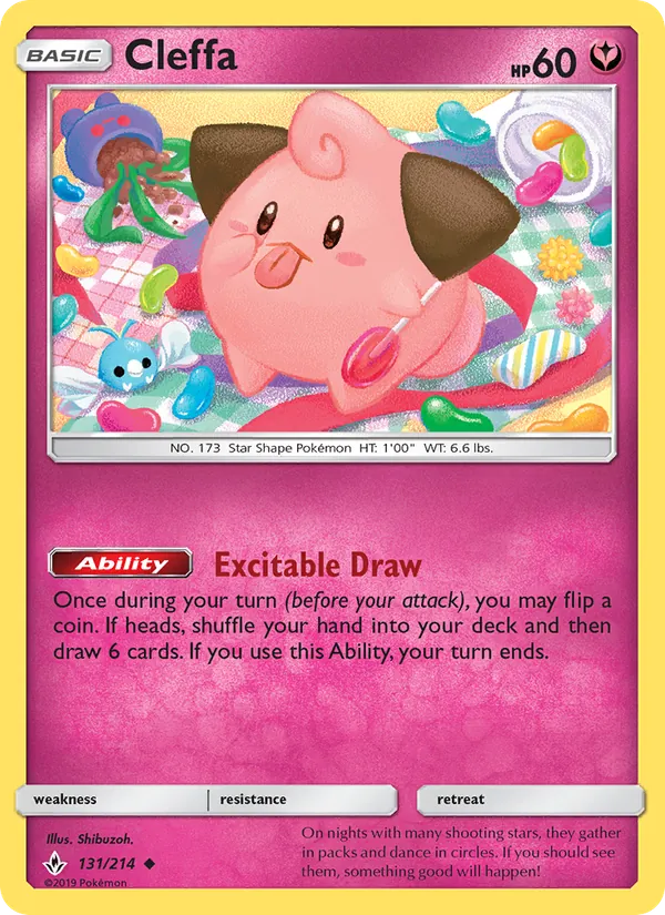 Kaart Cleffa uit Unbroken Bonds, nummer 131/214