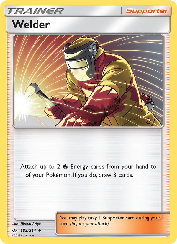 Kaart Welder uit Unbroken Bonds, nummer 189/214