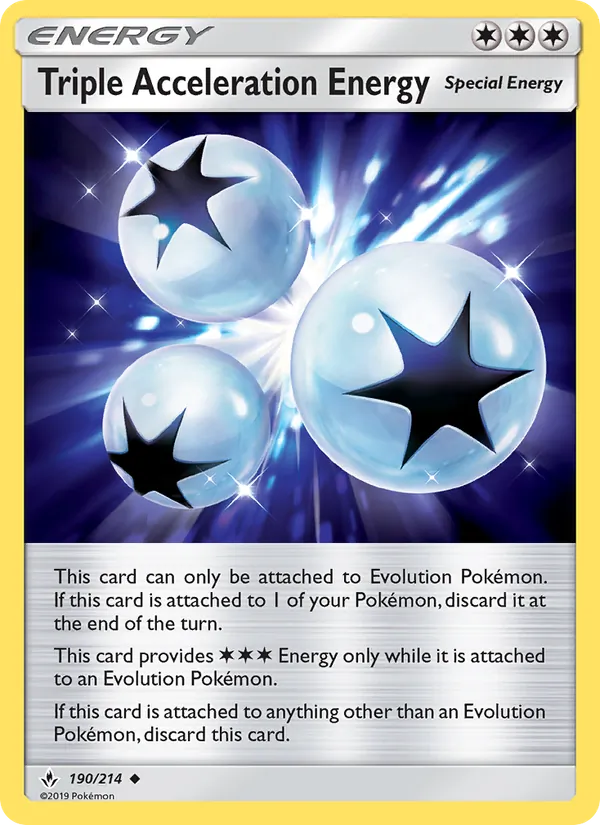Kaart Triple Acceleration Energy uit Unbroken Bonds, nummer 190/214