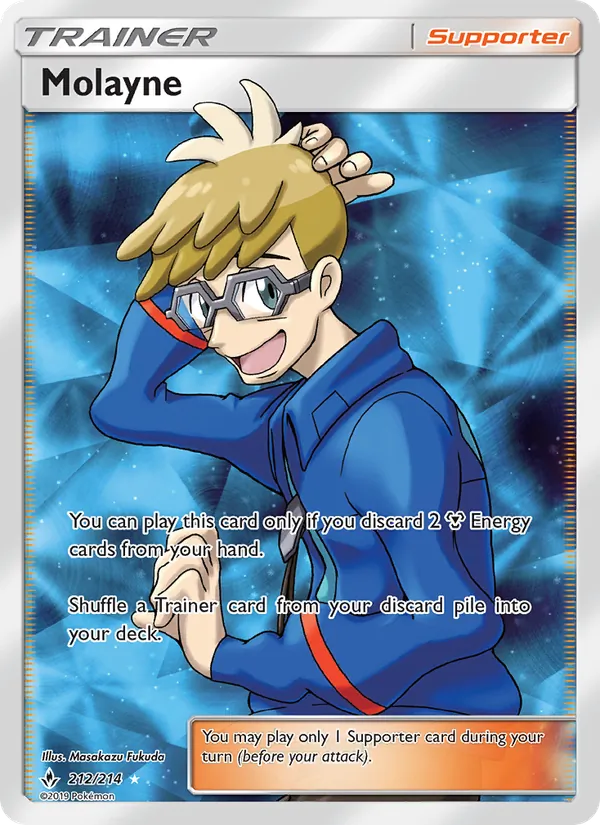 Molayne card from Unbroken Bonds, number 212/214