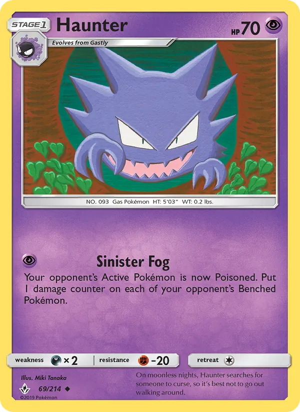 Kartu Haunter dari Unbroken Bonds, nomor 69/214