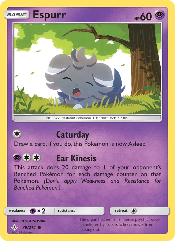 Kaart Espurr uit Unbroken Bonds, nummer 79/214