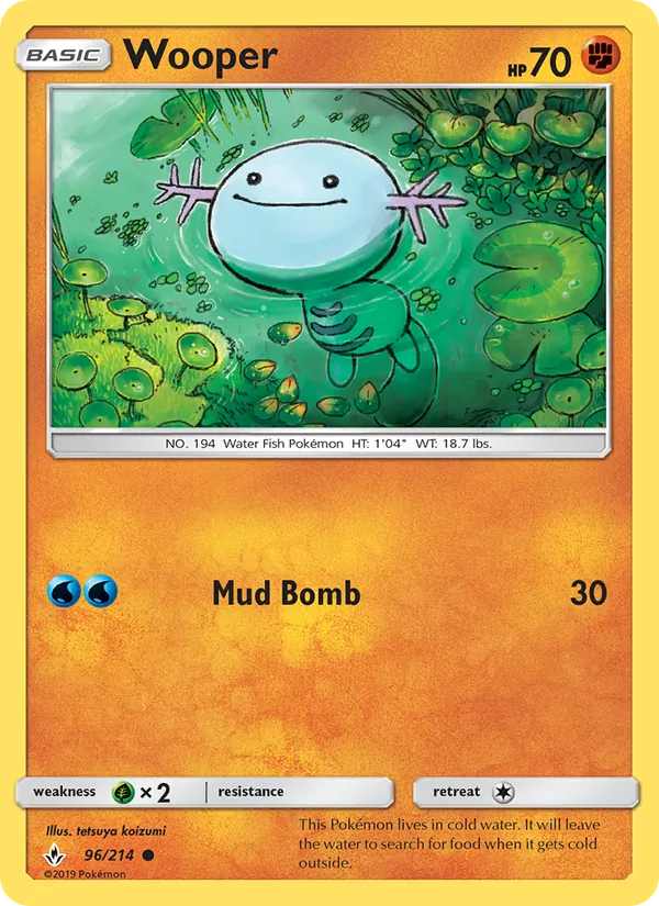 Kartu Wooper dari Unbroken Bonds, nomor 96/214