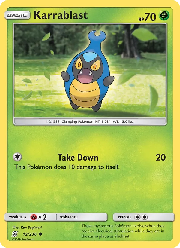 Karrablast card from Unified Minds, number 12/236