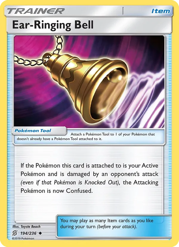 Ear-Ringing Bell card from Unified Minds, number 194/236