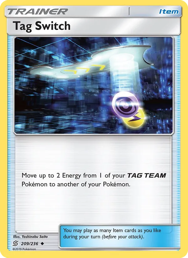 Tag Switch card from Unified Minds, number 209/236