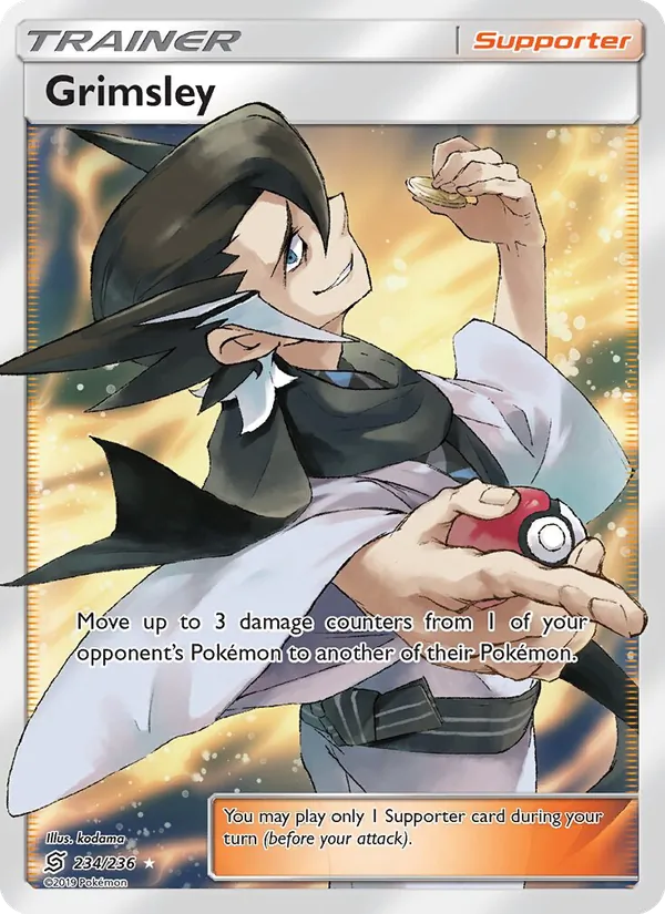 Grimsley card from Unified Minds, number 234/236