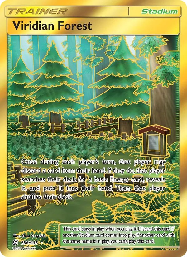Viridian Forest card from Unified Minds, number 256/236