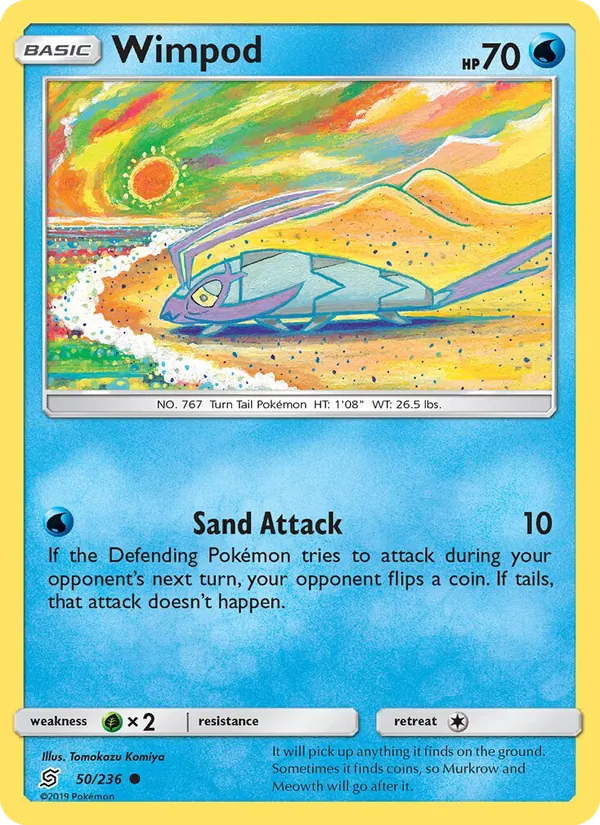 Wimpod card from Unified Minds, number 50/236