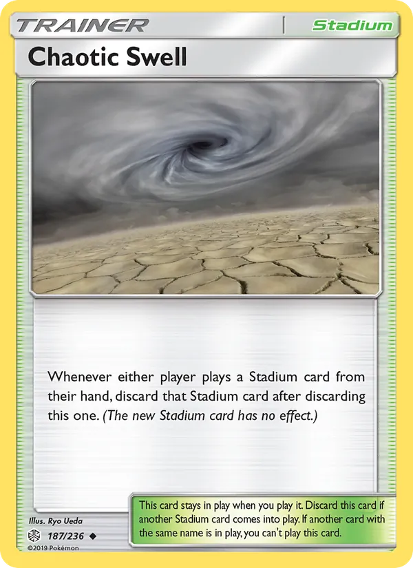 Chaotic Swell card from Cosmic Eclipse, number 187/236