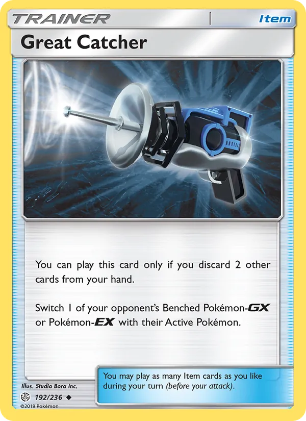 Great Catcher card from Cosmic Eclipse, number 192/236
