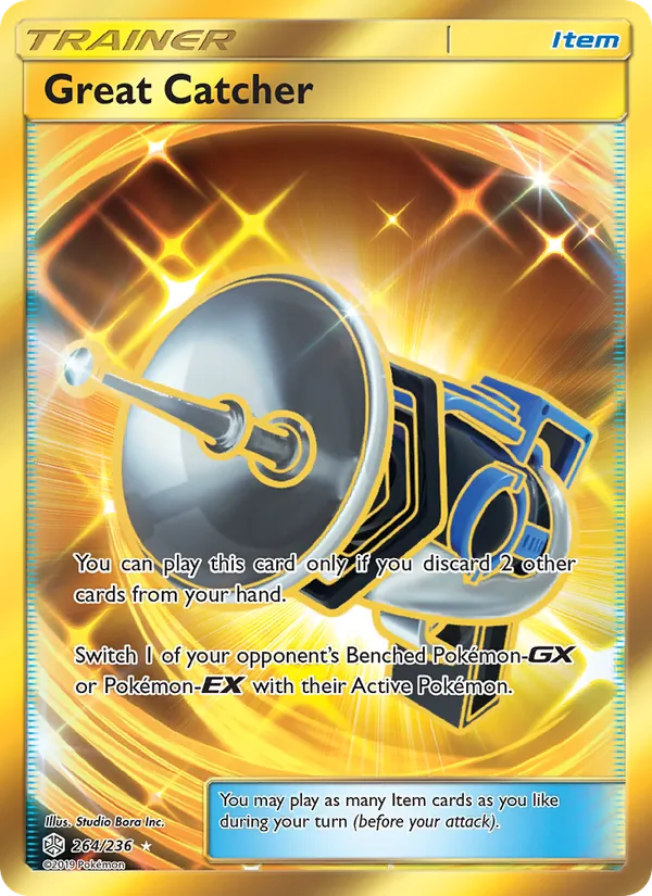 Great Catcher card from Cosmic Eclipse, number 264/236