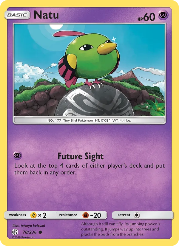 Natu card from Cosmic Eclipse, number 78/236