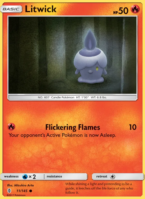 Kartu Litwick dari Guardians Rising, nomor 11/145