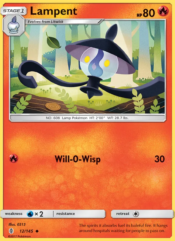 Kartu Lampent dari Guardians Rising, nomor 12/145