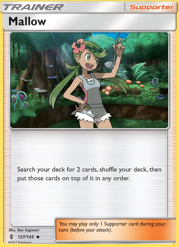 Kartu Mallow dari Guardians Rising, nomor 127/145