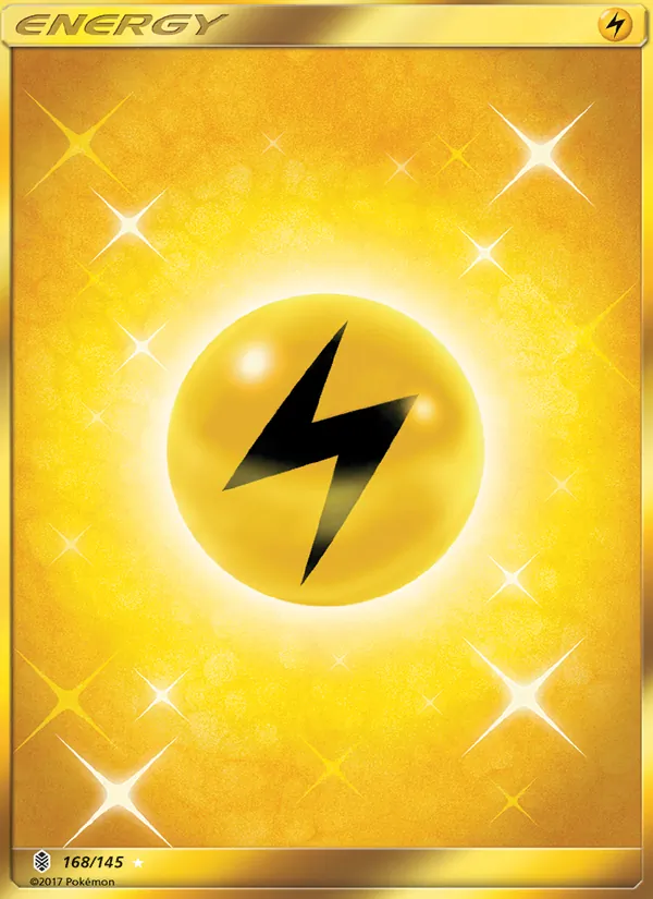 Lightning Energy card from Guardians Rising, number 168/145