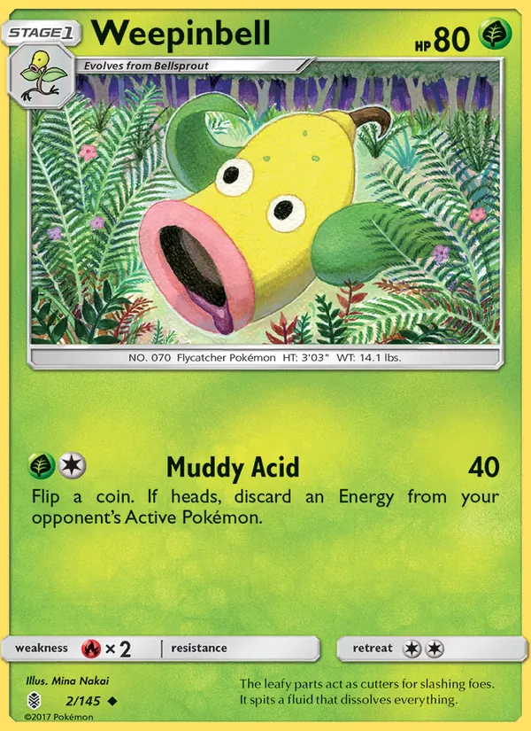 Kaart Weepinbell uit Guardians Rising, nummer 2/145