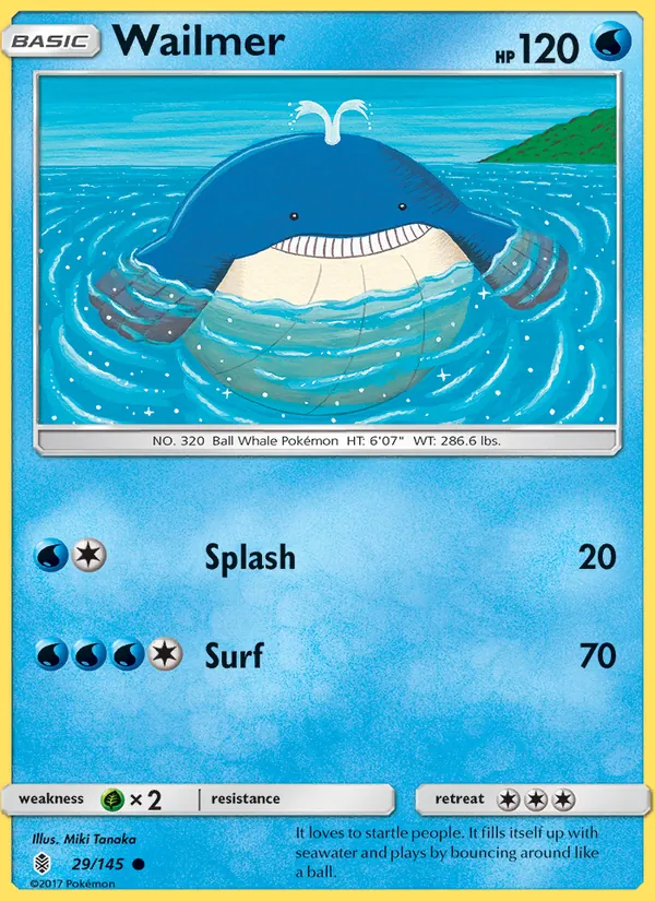 Kartu Wailmer dari Guardians Rising, nomor 29/145