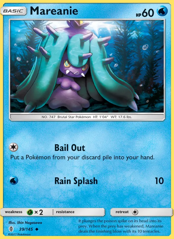 Kaart Mareanie uit Guardians Rising, nummer 39/145