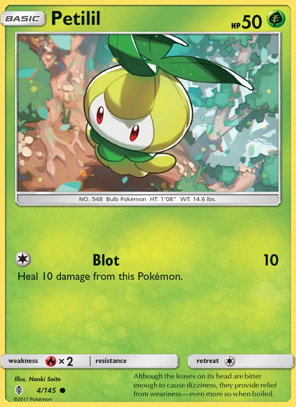 Kaart Petilil uit Guardians Rising, nummer 4/145