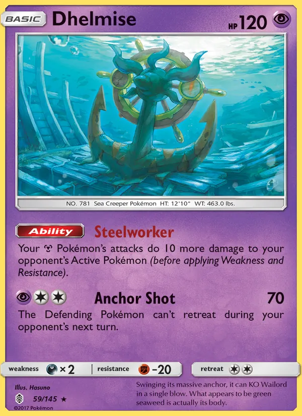 Kaart Dhelmise uit Guardians Rising, nummer 59/145