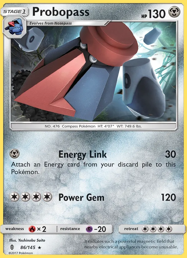 Kaart Probopass uit Guardians Rising, nummer 86/145