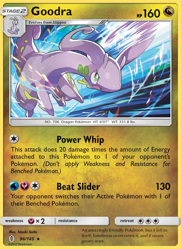 Kaart Goodra uit Guardians Rising, nummer 96/145