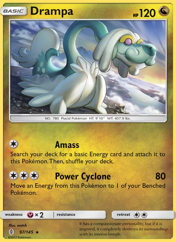 Kaart Drampa uit Guardians Rising, nummer 97/145
