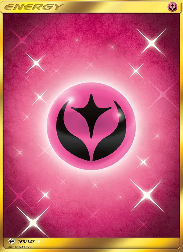 Fairy Energy card from Burning Shadows, number 169/147