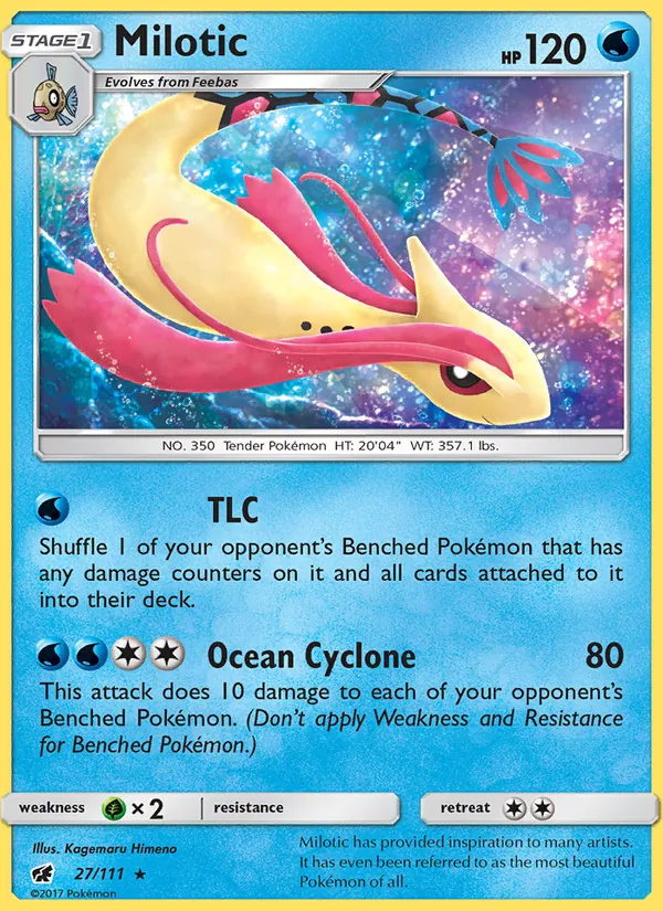 Kaart Milotic uit Crimson Invasion, nummer 27/111
